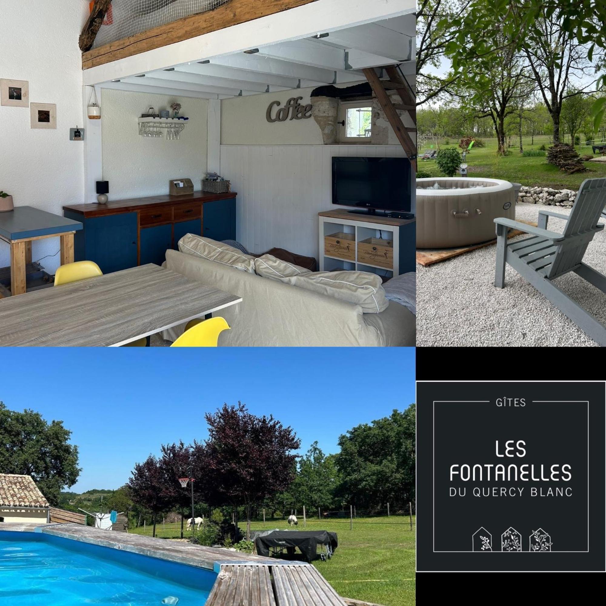 Les Fontanelles Du Quercy Blanc Villa Montcuq Eksteriør billede